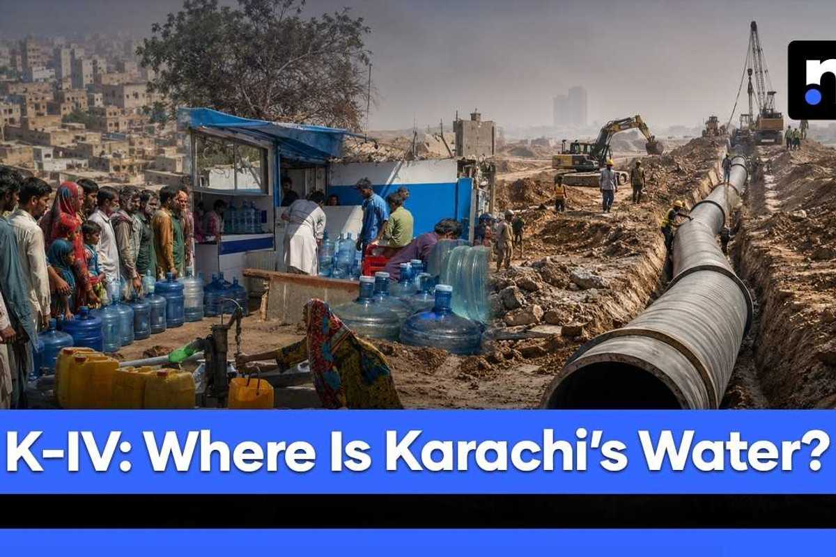 K-IV: 70% complete, but where is Karachi’s water?